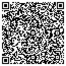QR code with H & N Towing contacts