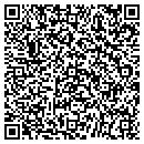 QR code with P T's Showclub contacts