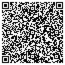 QR code with E & B Paving contacts