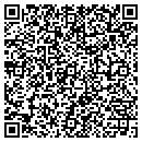QR code with B & T Catering contacts