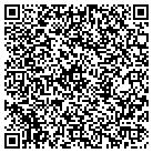 QR code with H & D Tree & Lawn Service contacts