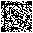 QR code with P & T One Stop contacts