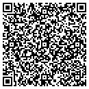 QR code with M E Burton contacts