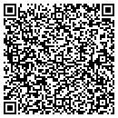 QR code with C C Flowers contacts