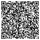 QR code with B & W Repair Service contacts