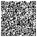 QR code with P & W Sales contacts