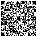 QR code with H & H Mart contacts