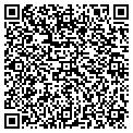 QR code with D & B contacts