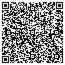 QR code with P & M Farms contacts