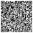 QR code with B & L Cattle contacts