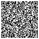 QR code with V & J Nails contacts