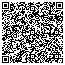 QR code with P V Alteration contacts