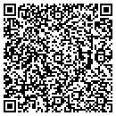 QR code with K C Flatwork contacts