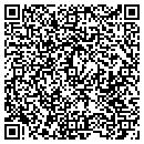 QR code with H & M Auto Service contacts
