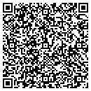QR code with T & H Self Storage contacts