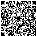 QR code with B & B Epoxy contacts