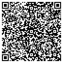 QR code with P & J Quick Mart contacts
