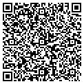 QR code with D & M Service contacts