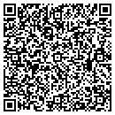 QR code with D & J Glass contacts