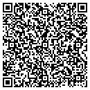 QR code with B & B Better Bargains contacts
