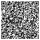 QR code with B & B Trenching contacts