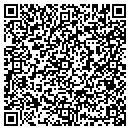 QR code with K & O Quickshop contacts