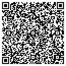 QR code with K C Storage contacts