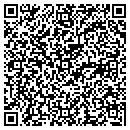 QR code with B & D Feeds contacts
