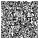 QR code with K W Concrete contacts