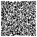 QR code with T E Sines Construction contacts