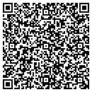 QR code with P & L Janitorial contacts