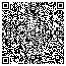 QR code with R J Liquor contacts
