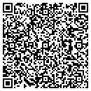QR code with F & W Cattle contacts