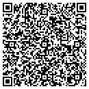 QR code with C & E Upholstery contacts