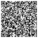 QR code with T & B Service contacts
