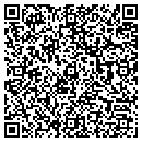 QR code with E & R Towing contacts