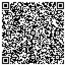 QR code with H & N Custom Framing contacts