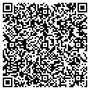 QR code with B & E Design & Repair contacts