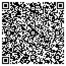 QR code with P & T Quick Stop & Tan contacts