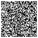 QR code with R and J Shoe Store contacts