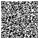 QR code with H Smalling contacts