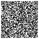 QR code with H & H Custom Design Cabinets contacts