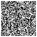 QR code with P & M Properties contacts