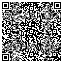QR code with B & H Shoe Store contacts