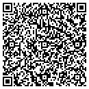 QR code with P & M Service Inc contacts