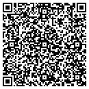 QR code with H & L Excavating contacts