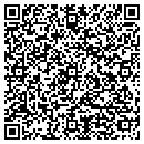 QR code with B & R Contracting contacts