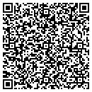 QR code with H & J Trucking contacts
