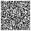 QR code with B & C Dozing contacts