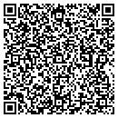 QR code with B & B Water Service contacts